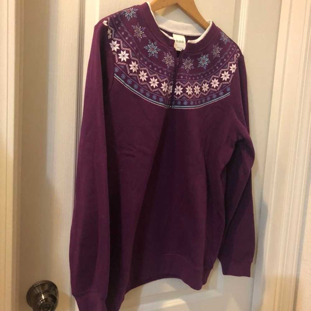 Vintage Double Collar Sweater - image 5