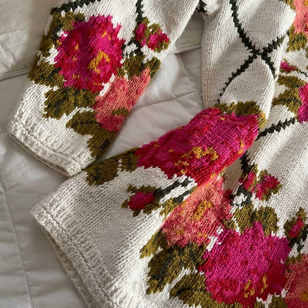 Vintage Express handknit sweater - image 6
