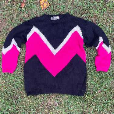 Vintage 80s Forenza Long Length Sweater - image 1