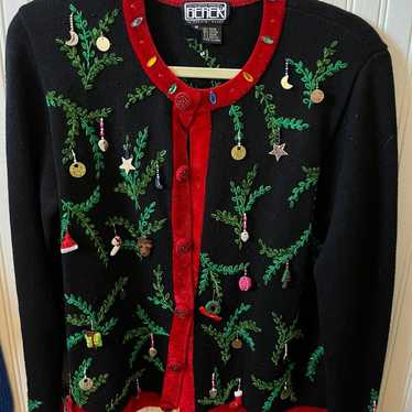 Vintage Berek Christmas Sweater M - image 1