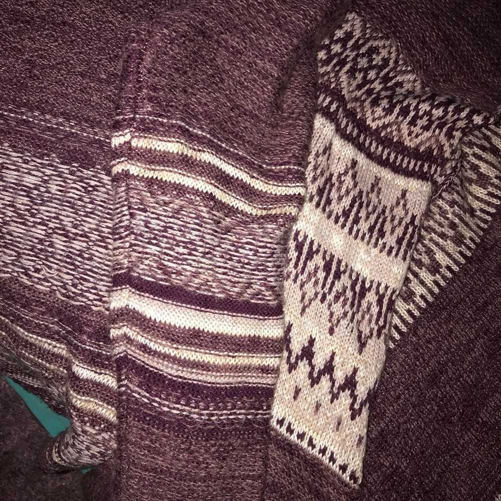 Purple Vintage Sweater - image 3