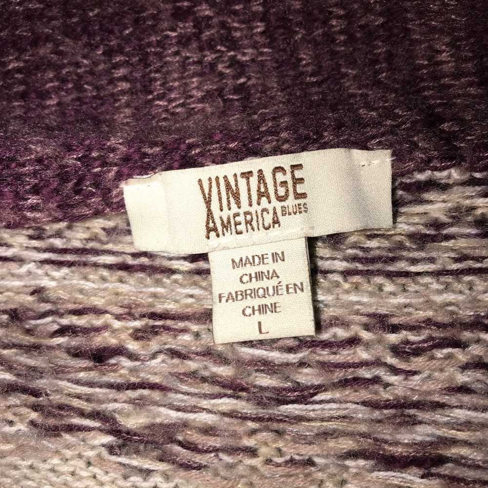 Purple Vintage Sweater - image 4
