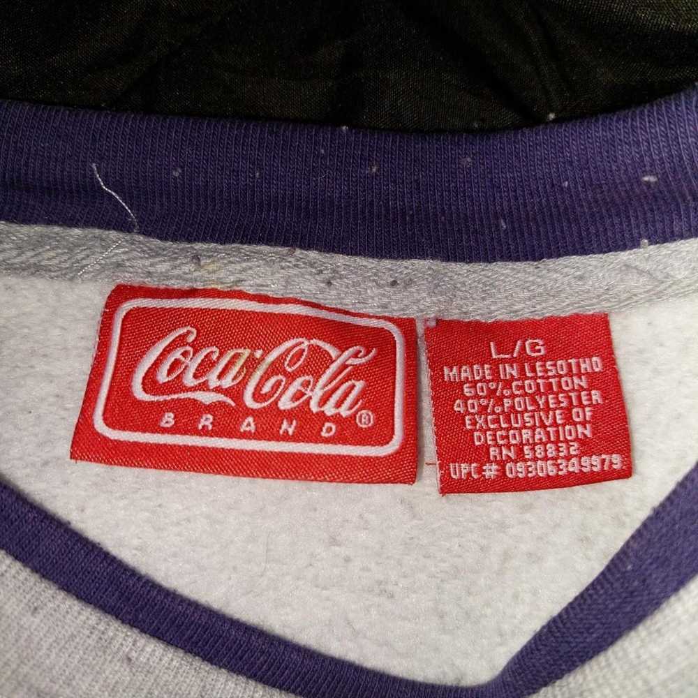 Vintage Official Coca-Cola Brand Sweatshirt - image 2