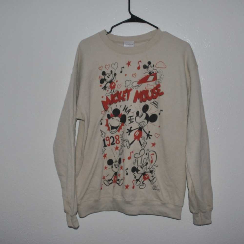 Retro Vintage Large Sweatshirt Mickey Mouse Disne… - image 3