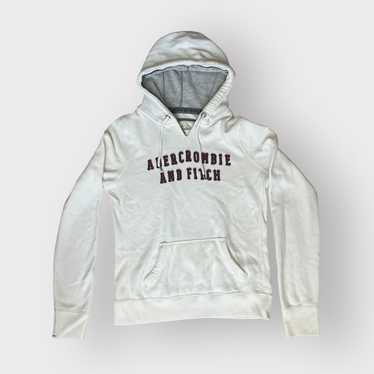 Vintage Y2K Abercrombie & Fitch White Hoodie - image 1