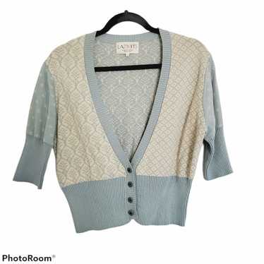 vintage cardigan sweater - image 1