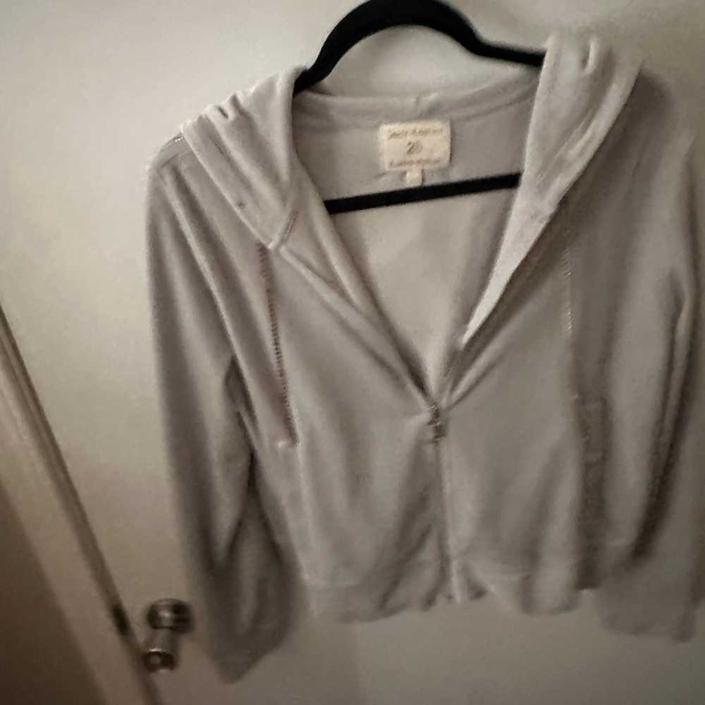 Juicy Couture 25th Anniversary Track Jacket Gray … - image 7