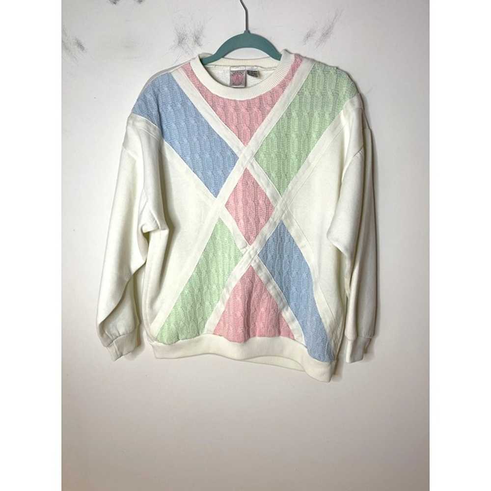 American Weekend Vintage Womens Sweatshirt Size L… - image 10