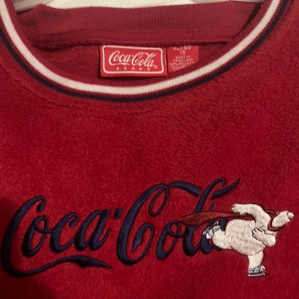 coca cola sweatshirt - image 2