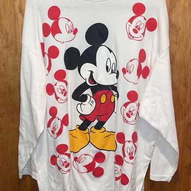Vintage Disney Mickey Mouse Mock Neck - image 1