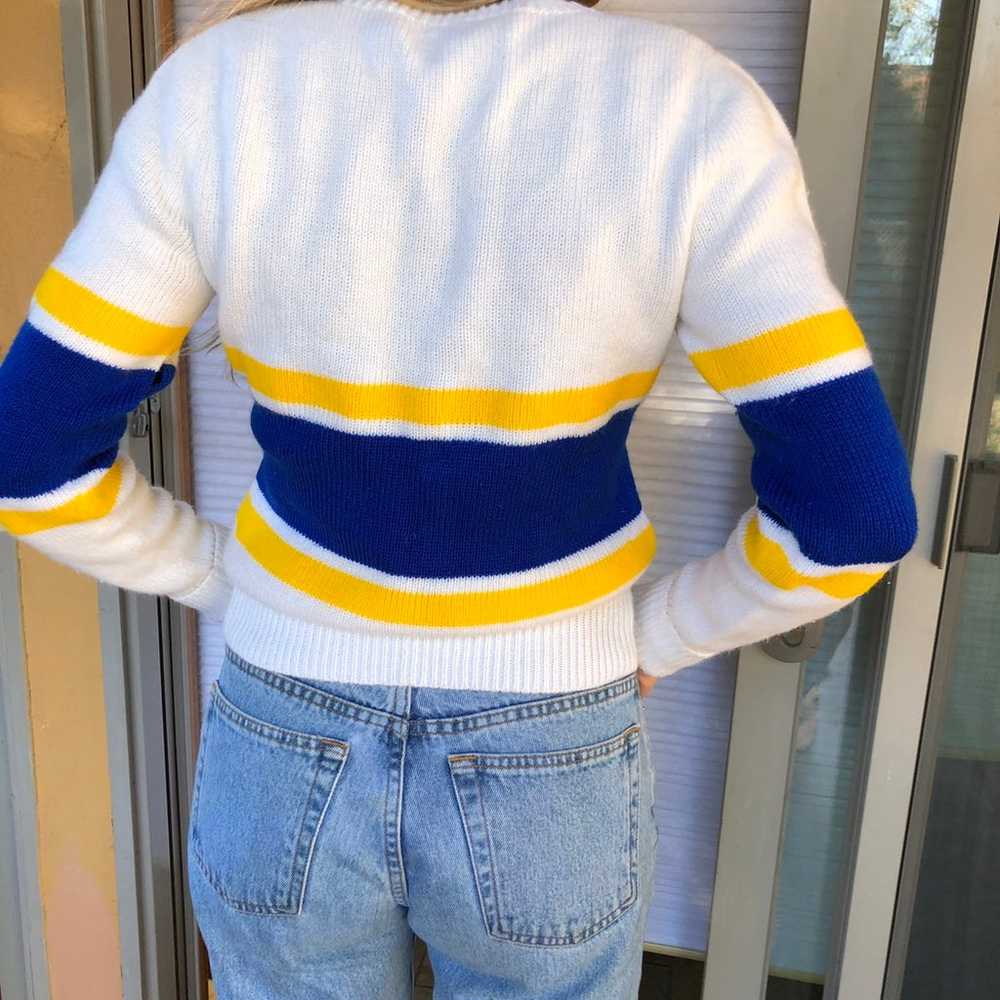 Vintage Varsity/ Cheerleader Sweater - Gem