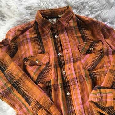 Vintage Levi Strauss Flannel X-Small - image 1