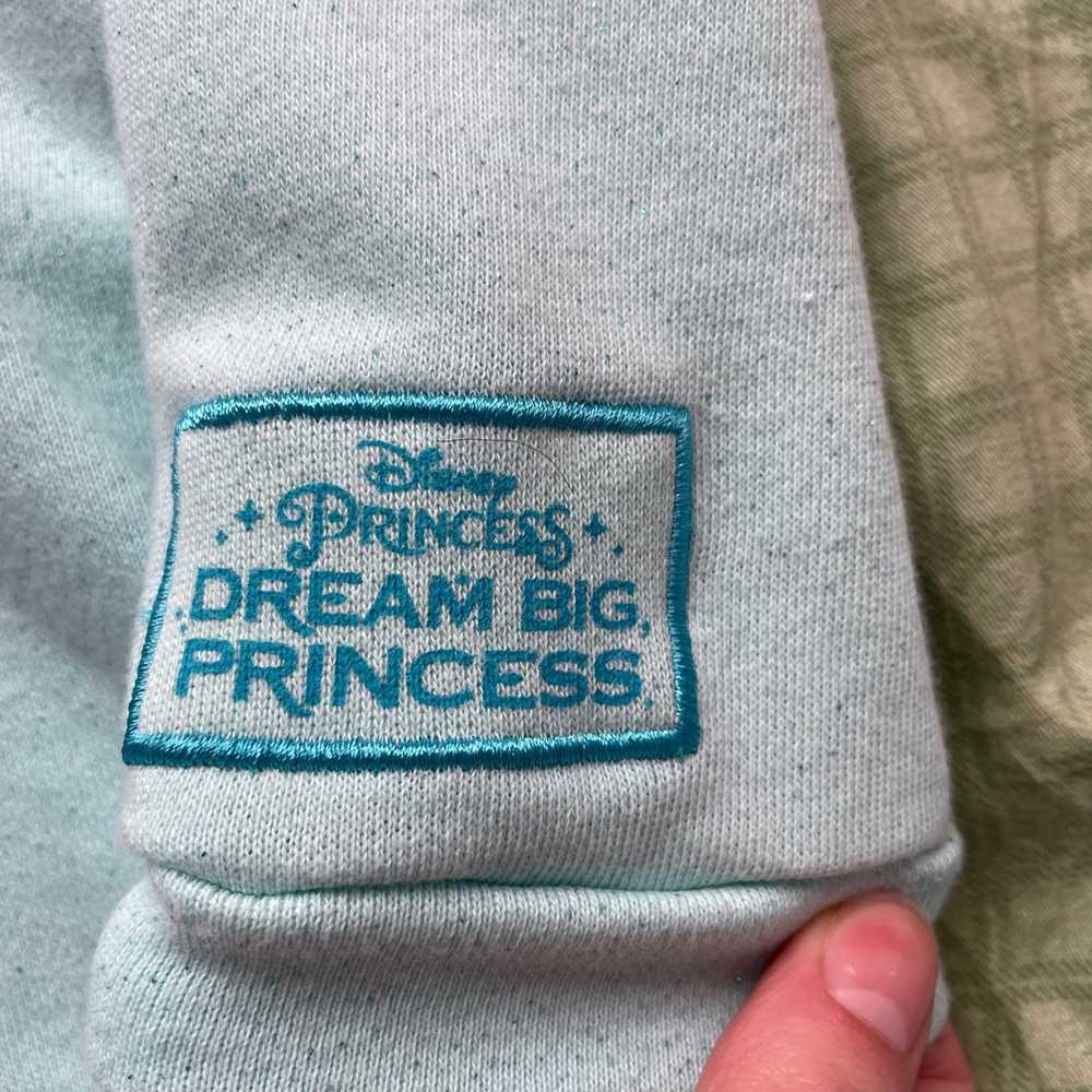 Vintage Y2K Disney Princess Ariel Pastel Zip Hood… - image 4