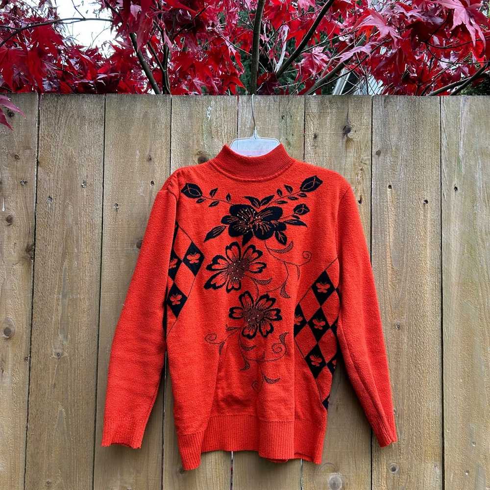mockneck sweater - image 4
