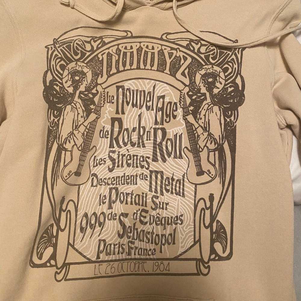 Vintage rock and roll hoodie - image 2