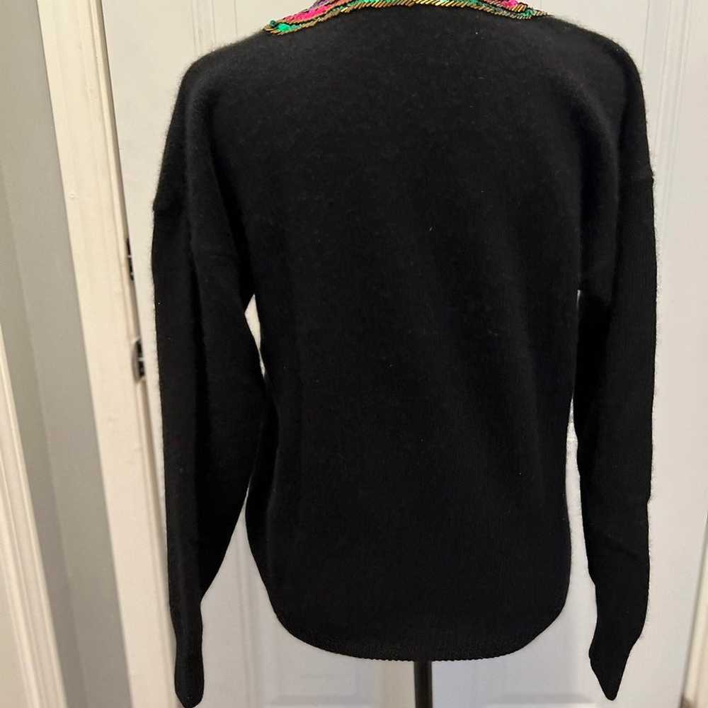 Angenie Vintage Sequin Sweater - image 3