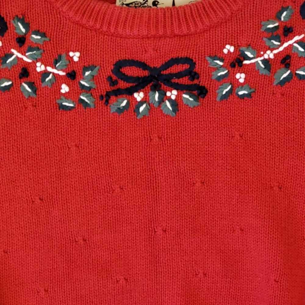 VTG Northern Reflections Holiday Sweater - image 2