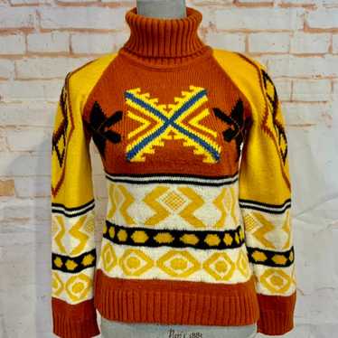 Vintage 80s turtleneck sweater - Gem