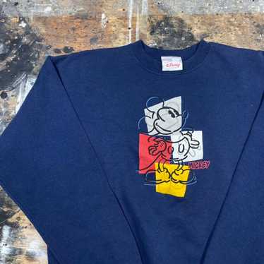 Vintage 90s Mickey Mouse Crewneck - image 1