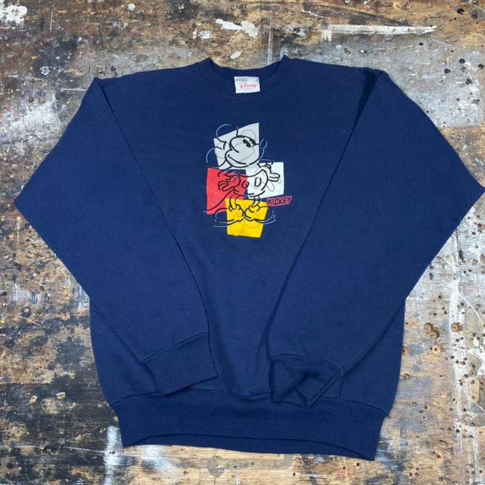 Vintage 90s Mickey Mouse Crewneck - image 2