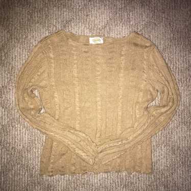 Talbots silk cashmere sweater