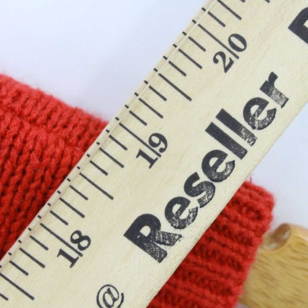 Vintage High Sierra Vest Sweater Women's Red Knit… - image 6