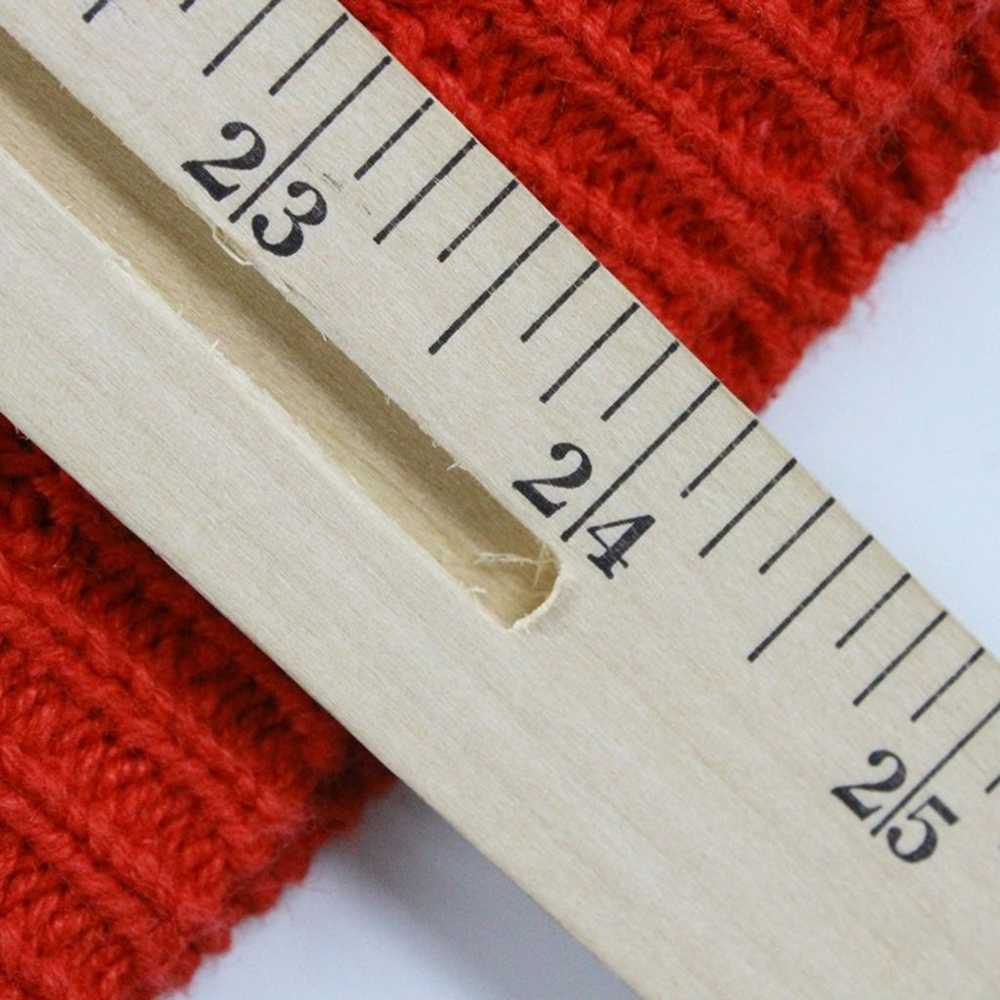 Vintage High Sierra Vest Sweater Women's Red Knit… - image 7