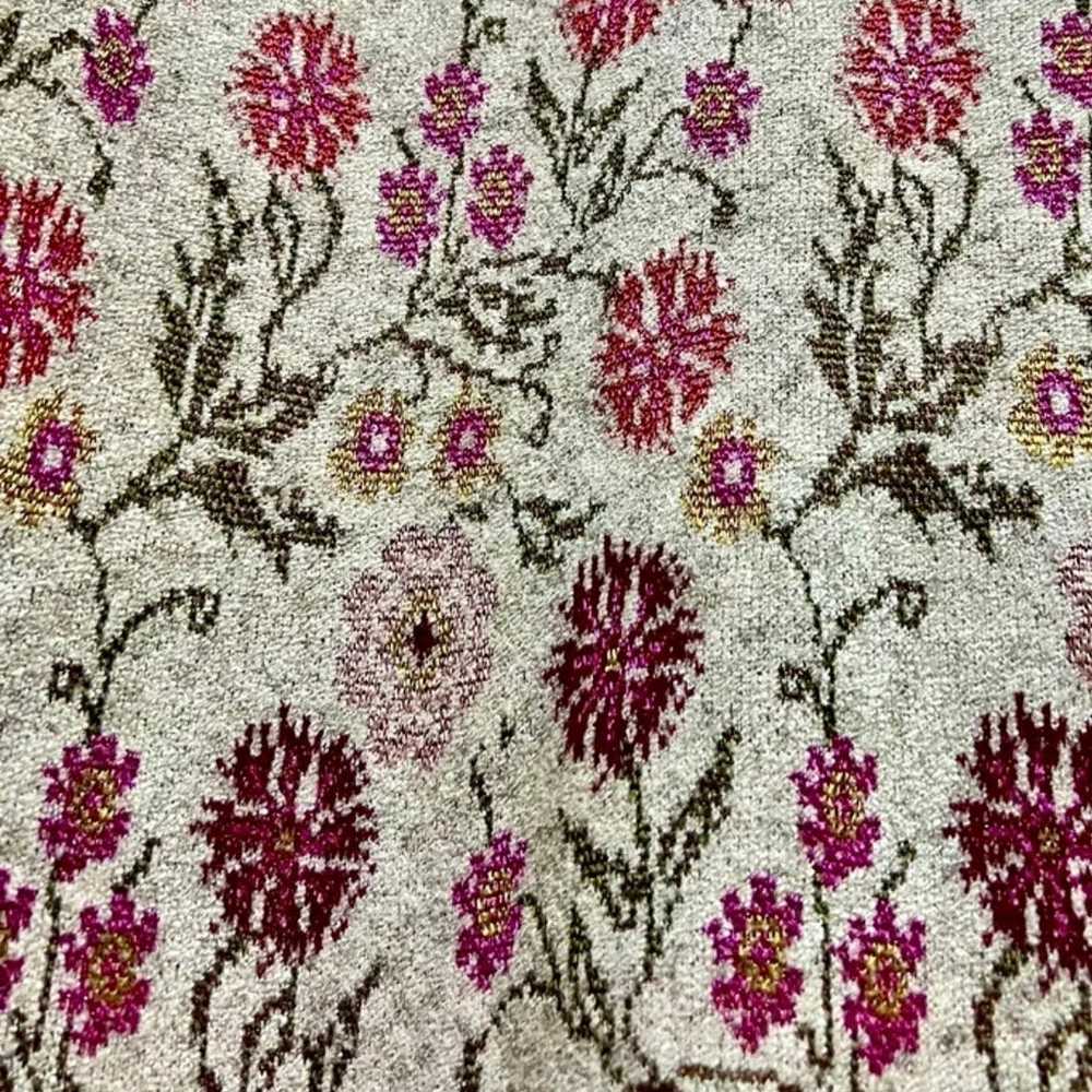 Cecelia Prada Meadowlark Floral Sweater Vest Dust… - image 9