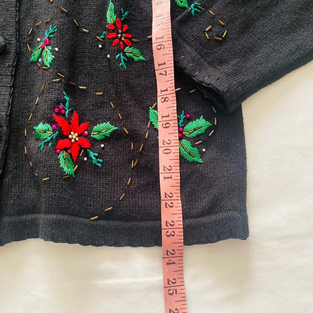 Vintage Sarah Bentley Holiday Sweater Christmas W… - image 12