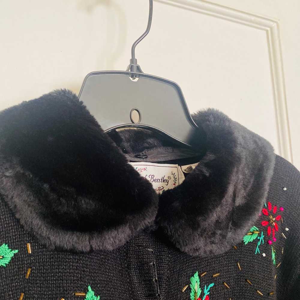 Vintage Sarah Bentley Holiday Sweater Christmas W… - image 7