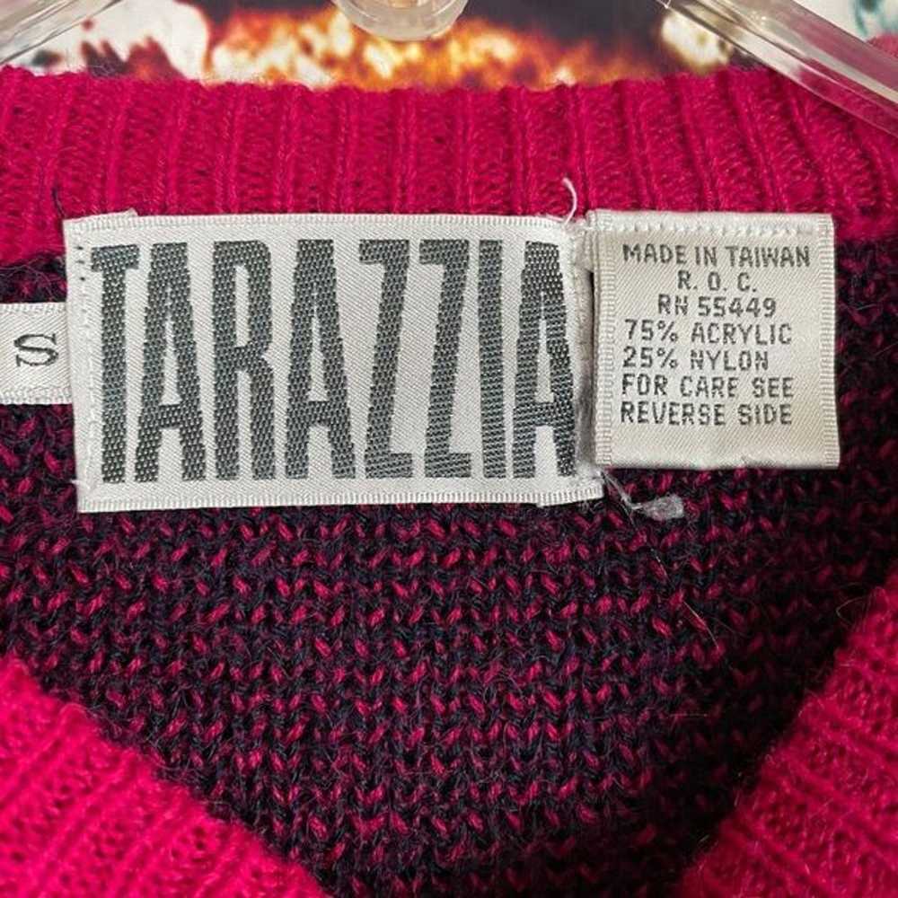Vintage Tarazzia Oversized Knit Sweater 80's Size… - image 3