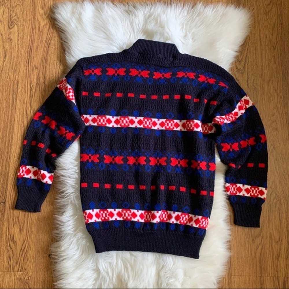 Jamenite Grandpa Vintage knit sweater Sm - image 2