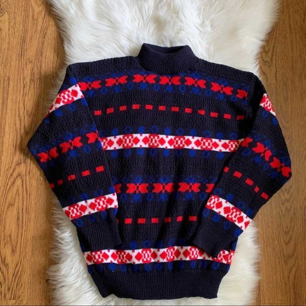Jamenite Grandpa Vintage knit sweater Sm - image 5