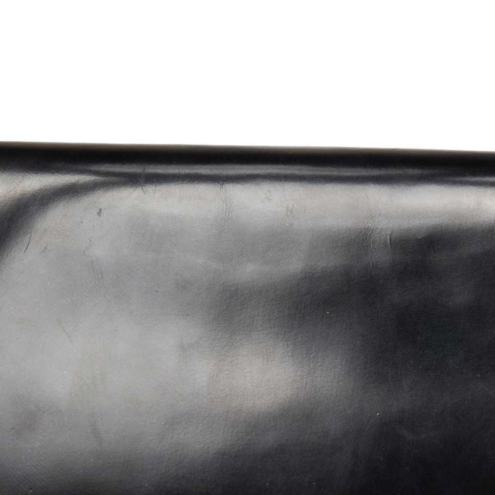 Gucci Gucci Black Leather Large Dialux Queen Tote - image 5