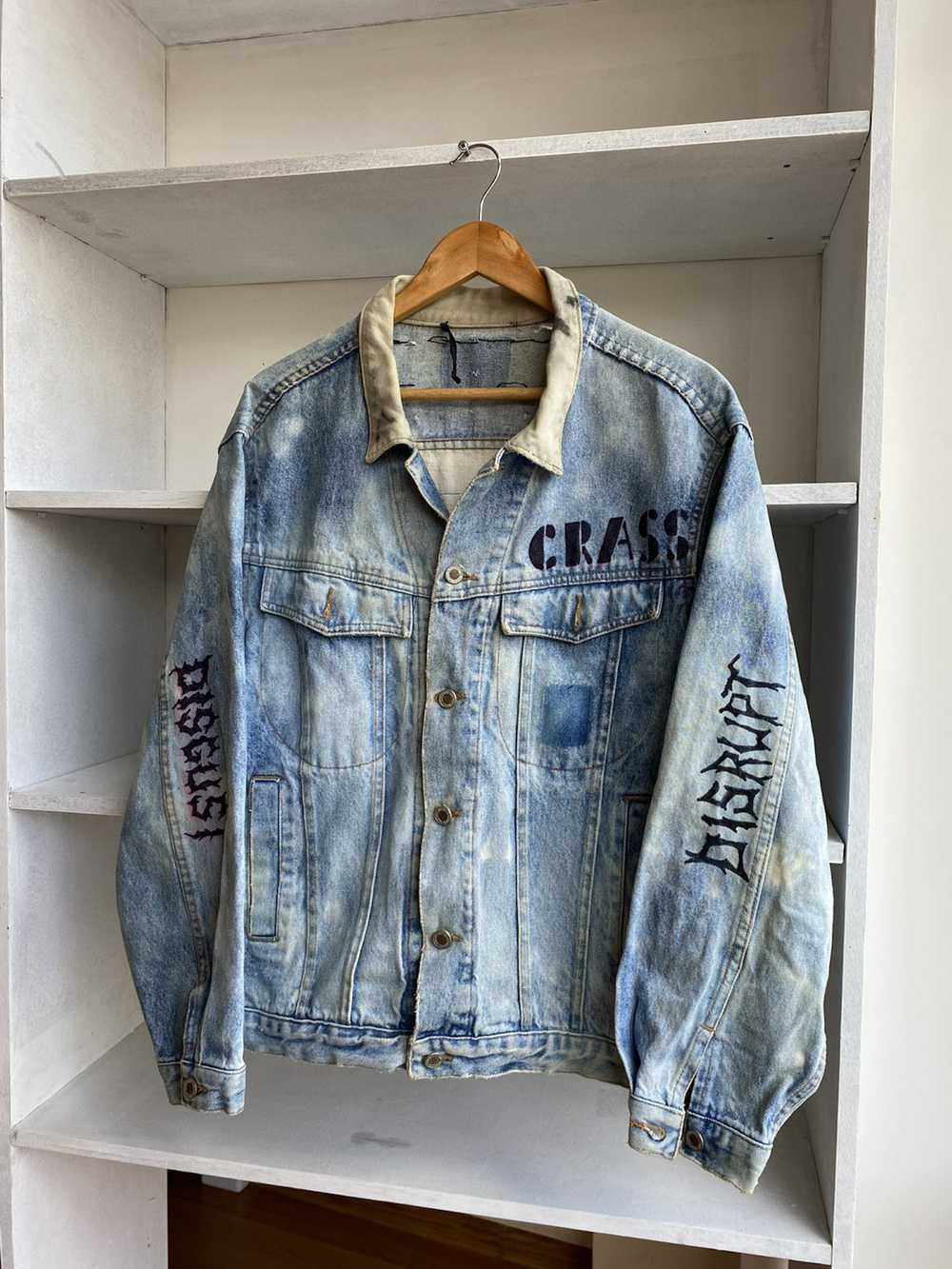 Denim Jacket × Handmade × Vintage Vintage Hand Pr… - image 12