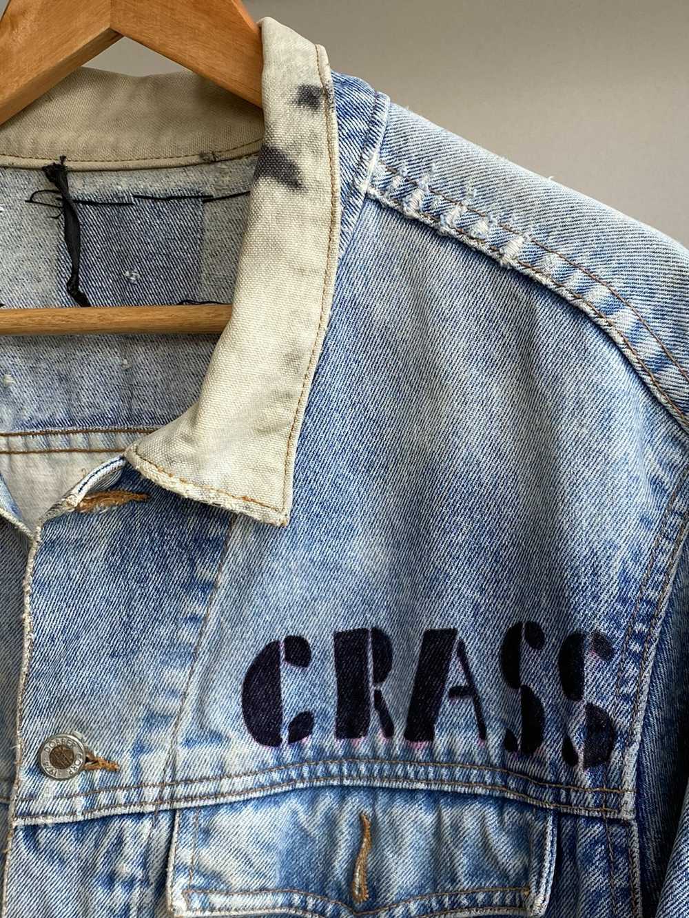 Denim Jacket × Handmade × Vintage Vintage Hand Pr… - image 9