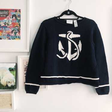 Vintage Liz Claiborne Nautical Sweater