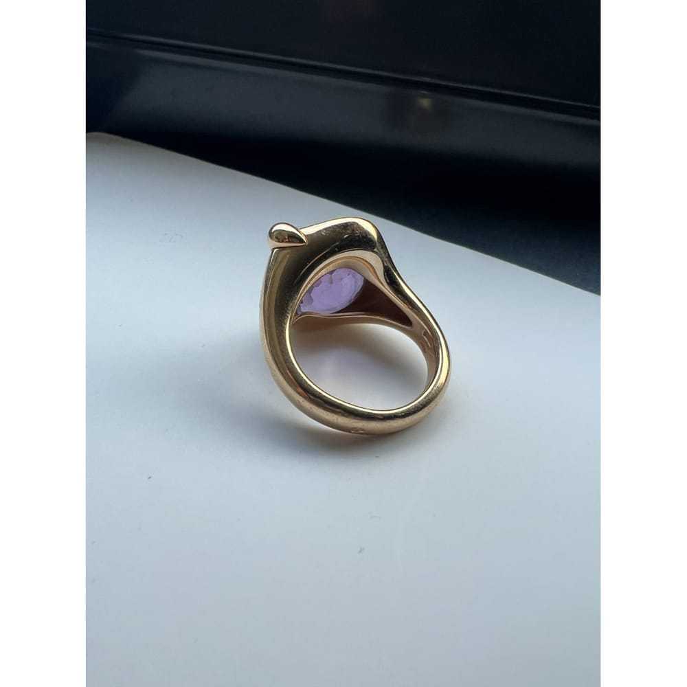 Pomellato Ritratto pink gold ring - image 3