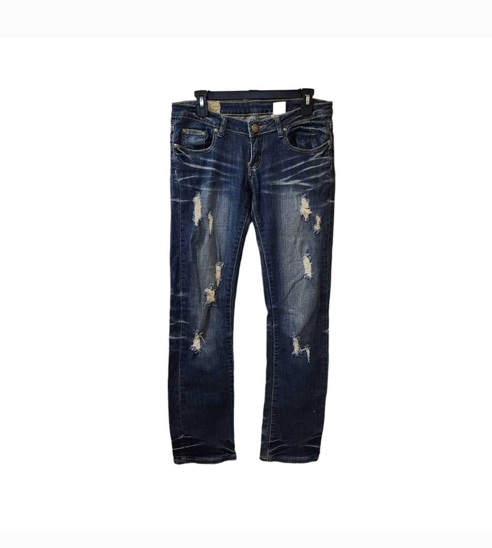 Other Machine Nouvelle Mode Distressed Jeans Size… - image 1