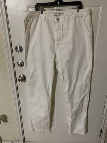 Lacoste Slim fit Button Fly Denim white jeans