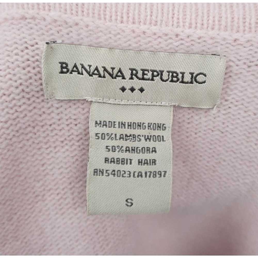 VTG 90s Banana Republic Pink Lambswool Angora Rab… - image 8