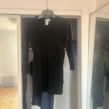 Hot Vintage Sonia Rykiel Black Wool Sweater Size S - image 1