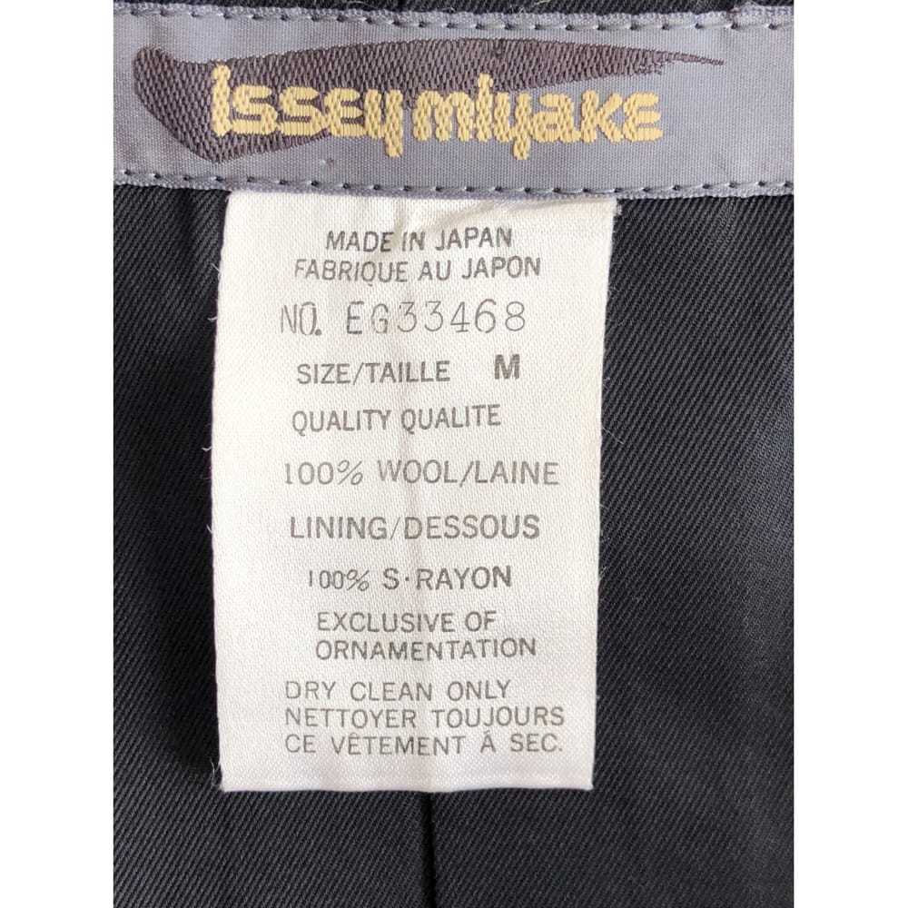 Issey Miyake Wool suit jacket - image 4