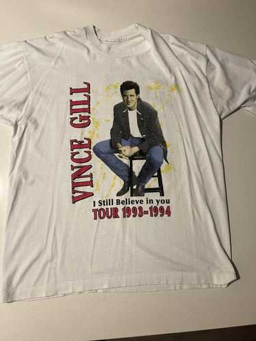 Vintage Rare 93-94 Vince Gill Tour Tee
