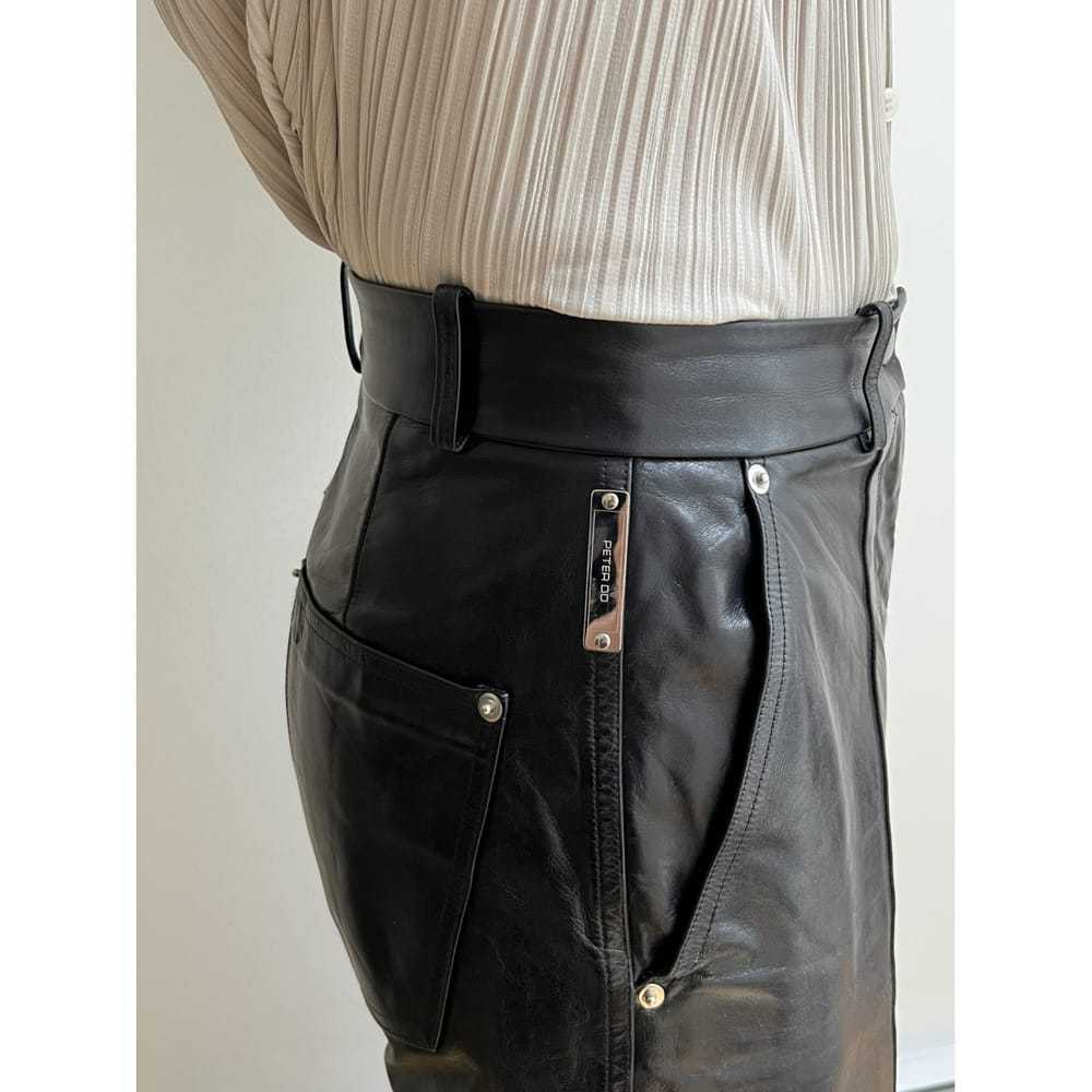 Peter Do Leather trousers - image 5
