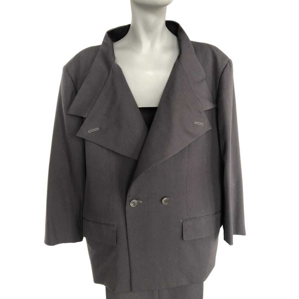 Issey Miyake Wool suit jacket - image 3