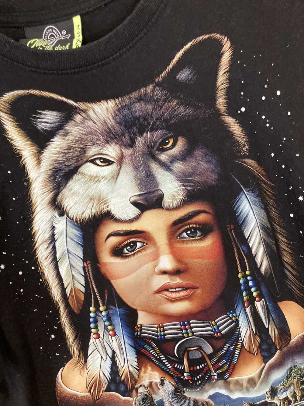 Streetwear Rock Eagle Wolf T-Shirt - image 3