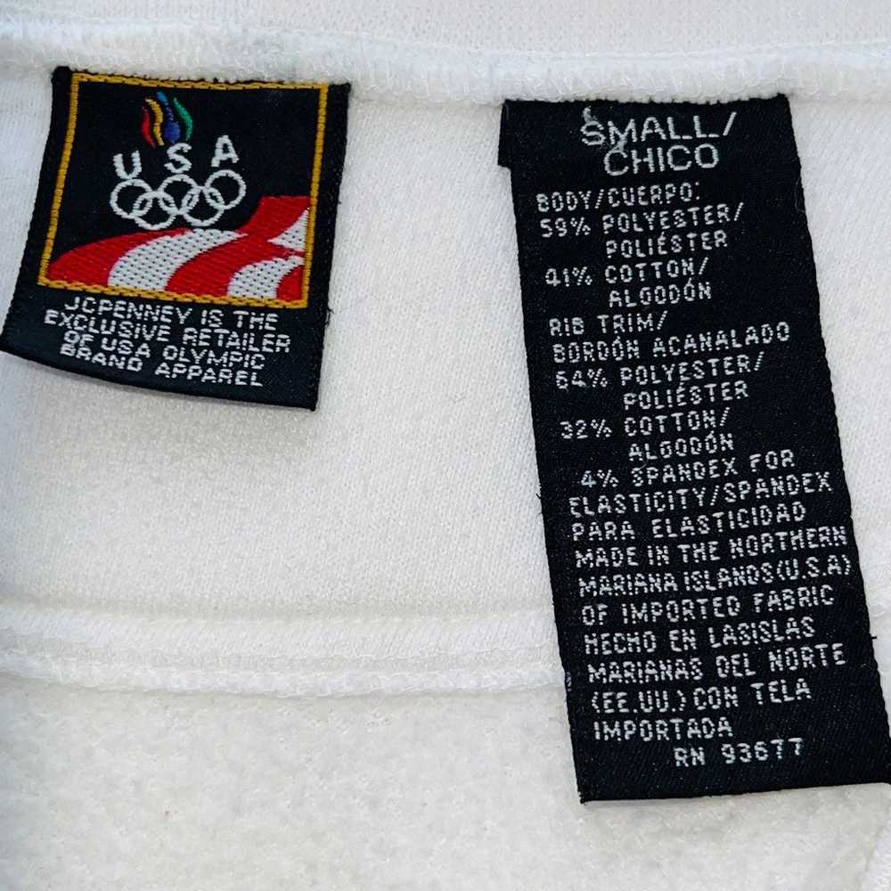 Vintage Women’s USA Olympics White Sweater - image 4