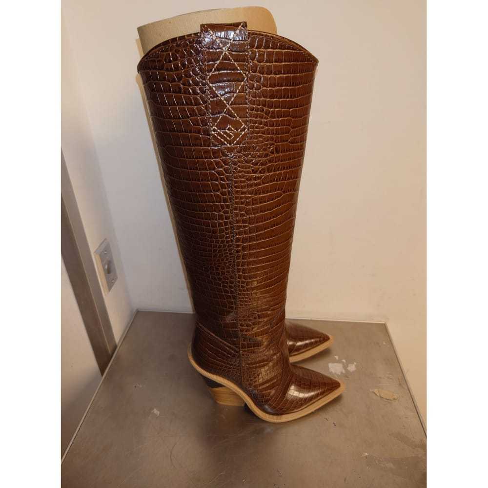 Fendi Cowboy leather cowboy boots - image 3