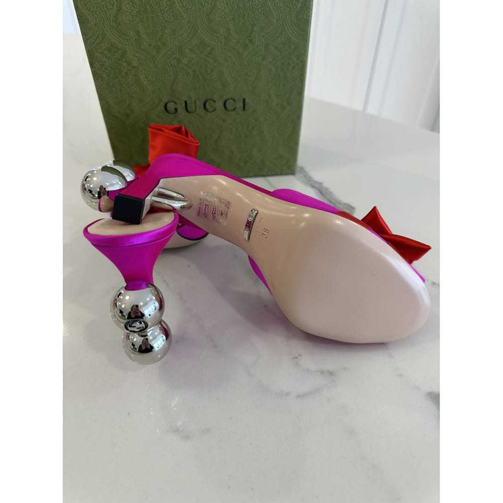 Gucci Leather sandal - image 7